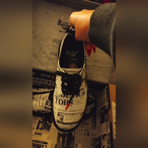 Dr. Martens 1461 Leather Sex Pistols Shoes